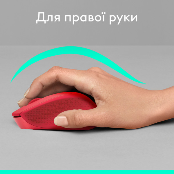Фото - Мышь беспроводная Logitech M330 Silent Plus Red (910-004911)