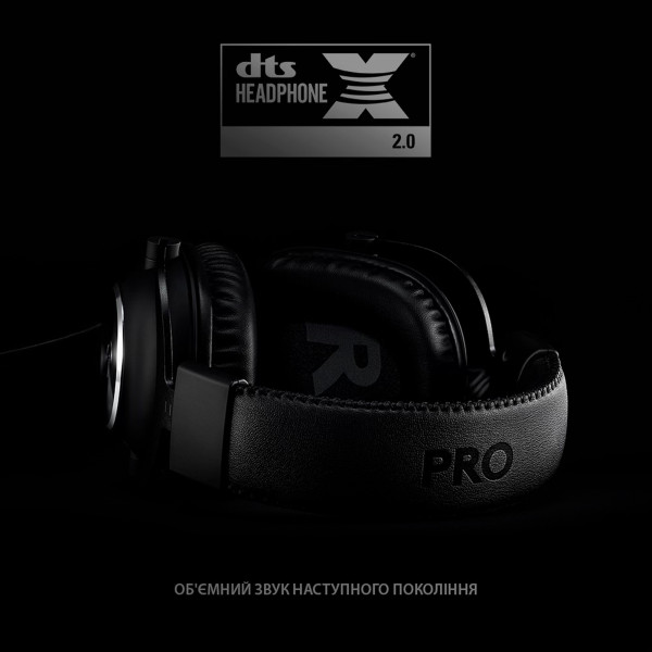 Фото - Уценка - Гарнитура проводная игровая Logitech G PRO X Gaming Headset Black USB Stand (991-000358)