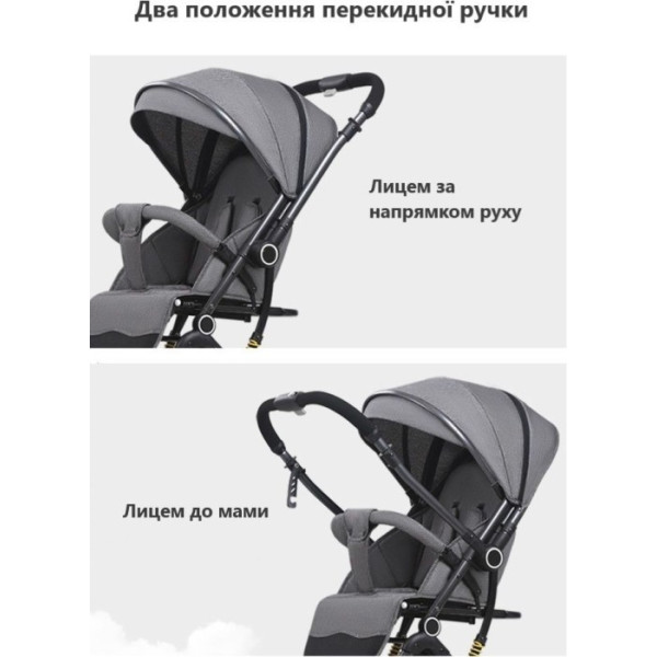 Фото - Коляска прогулочная 525Baby Grey