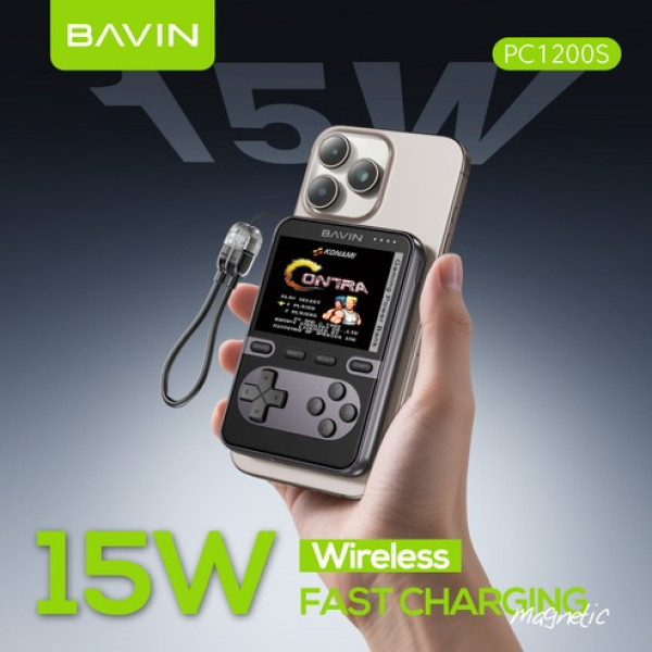 Фото - Батарея мобильная Bavin PC1200S 5000 mAh GAMING 20W Black (Y-PC1200S BK)