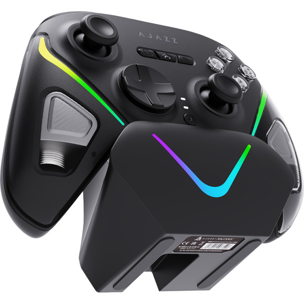Фото - Геймпад Ajazz 2.4G/BT/USB (Switch/PC/iOS/Android) RGB Black (GP100S-B)