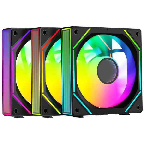 Фото - Корпусный вентилятор OCYPUS 120MM GAMMA F12 UNI BK ARGB REVERSE BLADE 3 IN 1 (GAMMA-F12-BK3AM01U-GL) Фото - Корпусный вентилятор OCYPUS 120MM GAMMA F12 UNI BK ARGB REVERSE BLADE 3 IN 1 (GAMMA-F12-BK3AM01U-GL)