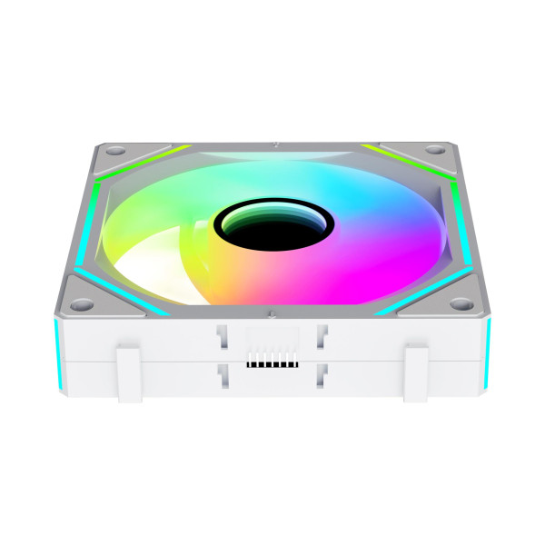 Фото - Корпусный вентилятор OCYPUS 120MM GAMMA F12 UNI WH ARGB REVERSE BLADE 3 IN 1 (GAMMA-F12-WH3AM01U-GL)