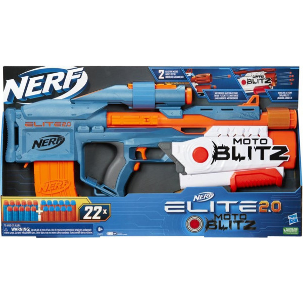 Фото - Бластер многозарядный Hasbro NERF "Мотоблитз", серия "Нерф Элит 2.0" (F5872)