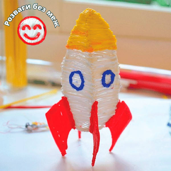Фото - 3D-ручка 3Doodler Start Роботехника (3DS-ROBP-COM)