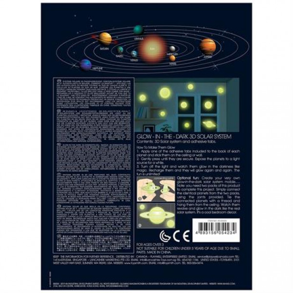 Фото - 3D наклейки 4М Солнечная система (00-05423)