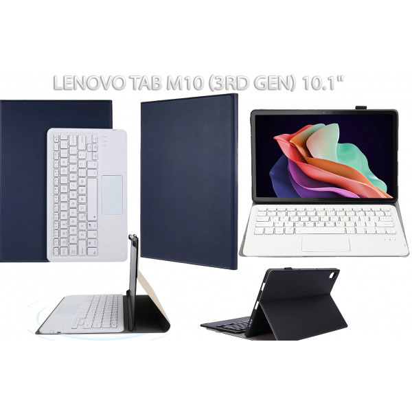 Фото - Чехол-клавиатура для планшета BeCover TouchPad for Lenovo Tab M10 (3rd Gen) TB-328F 10.1" Deep Blue (712388)
