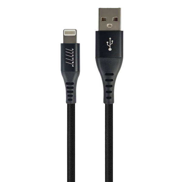 Фото - Кабель синхронизации данных Profit QY-11 Lightning 3m 2,4A Black (000001280)