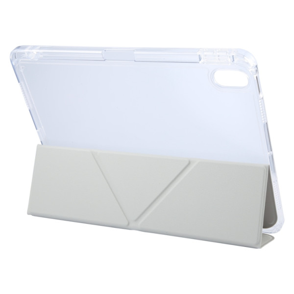 Фото - Чехол для планшета BeCover Ultra Slim Origami Transparent с креплением Apple iPad Mini 6 2021 Gray (712931)