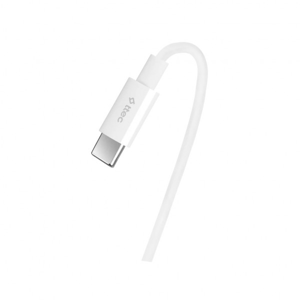 Фото - Кабель синхронизации данных Ttec USB Type-C - USB Type-C (M/M) 1.5 м White (2DK49B)