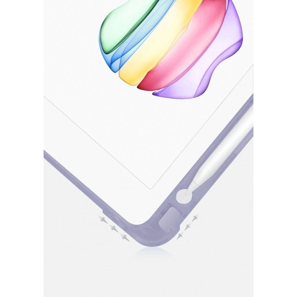 Фото - Чехол для планшета BeCover Soft Edge с креплением Apple Pencil for Apple iPad 10.2 2019/2020/2021 Purple (706816)