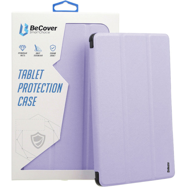 Фото - Чехол для планшета BeCover Ultra Slim Origami Transparent с креплением Apple iPad Air 11'' M2 2024 Purple (711392)