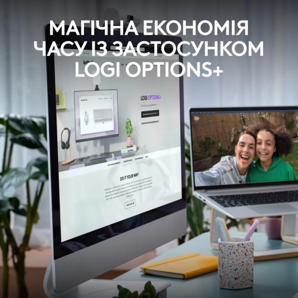 Фото - Клавиатура+мышь беспроводная Logitech Signature Slim Combo MK950 White (920-012491)