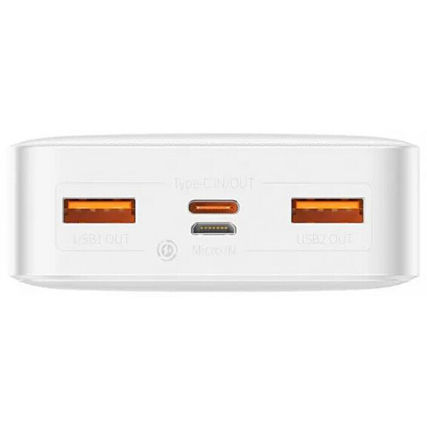Фото - Батарея мобильная Baseus Bipow 20000mAh 20W White (PPBD050302)