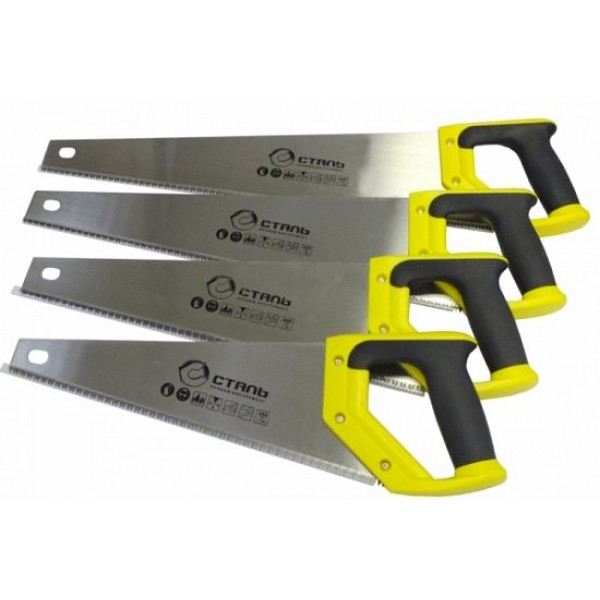 Фото - Ножовка Сталь по дереву 500 мм (40103)