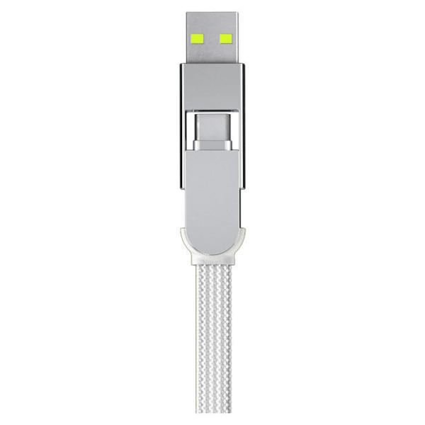 Фото - Кабель синхронизации данных Rolling Square 6in1, inCharge XL 3 м White (XLL02R)