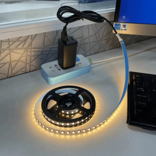 Фото - Светодиодная лента INSPIRE USB 5V 8W 3000К (J1M120)