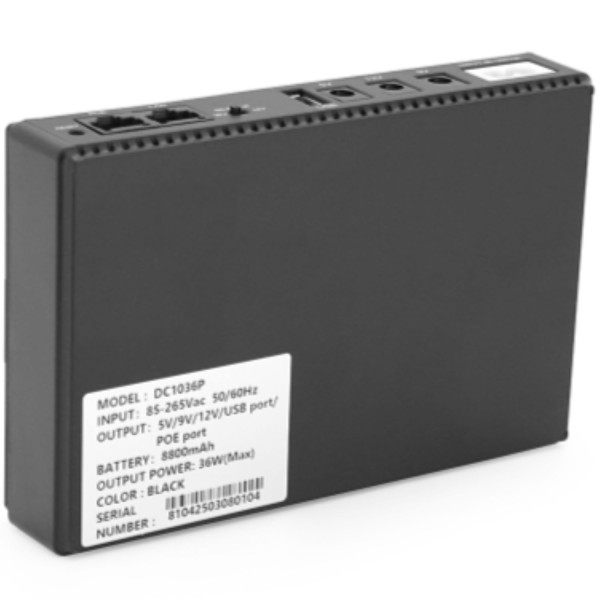 Фото - Источник бесперебойного питания Green Wave UPS-36W DC1036P-8