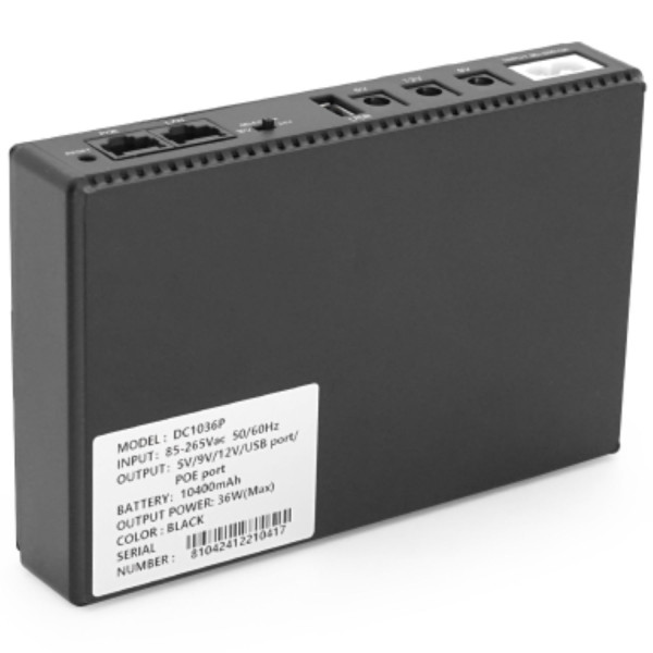 Фото - Источник бесперебойного питания Green Wave UPS-36W DC1036P-10