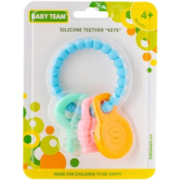 Фото - Прорезыватель Baby Team Ключики (4024)