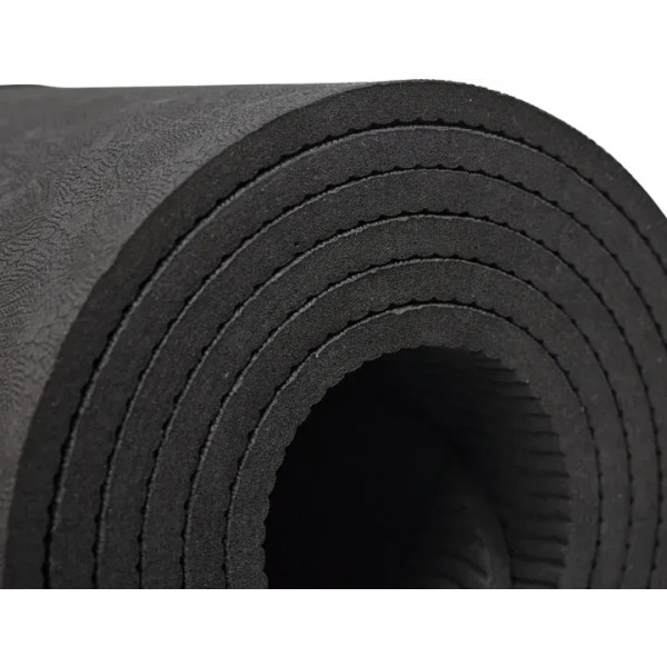 Фото - Коврик для йоги и фитнеса TECOFIT TPE 183x 61 x 0.6 см Black (TOP18074471/1)