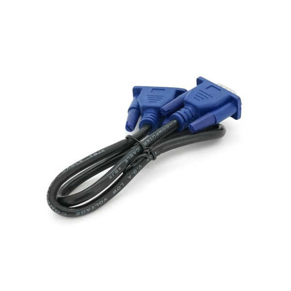Фото - Кабель Merlion VGA 3+2 1.5m Black/blue (YT-VGA(M)/(M)3+2-0.5m)
