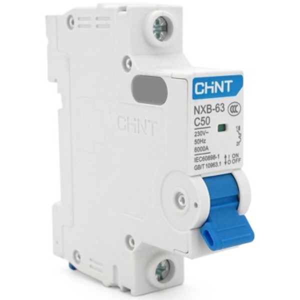 Фото - Релейный выключатель CHINT NXB-63 1P C50, 50A
