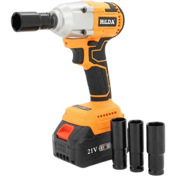Фото - Гайковерт аккумуляторный Hilda Z30-S-T +зарядное устройство (YT-40875)