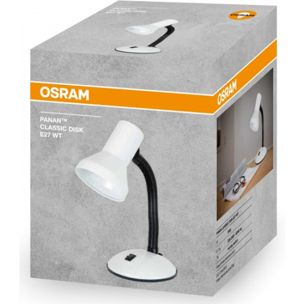 Фото - Настольная лампа Ledvance Panan CLASSIC DISK E27 White (4099854364129)