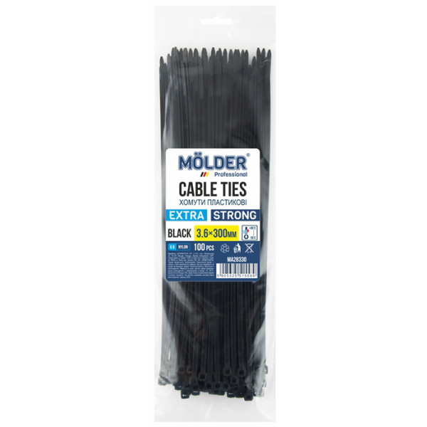 Фото - Набор хомутов Molder 3.6x300 (MA28330)