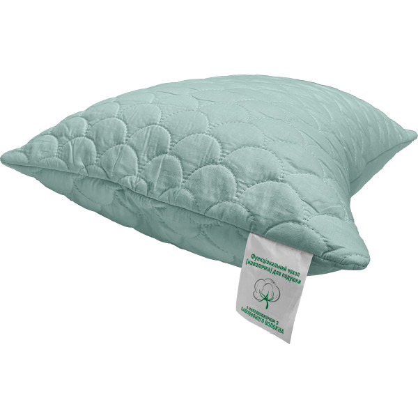 Фото - Наволочка Zastelli хлопок Aqua 50x70 см (21538)