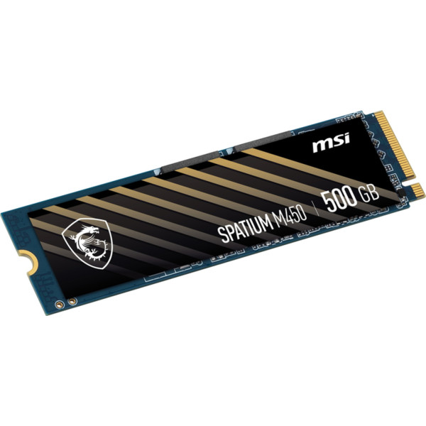 Фото - SSD-накопитель внутренний MSI 500GB M450 M.2 2280 PCIe 4.0 x4 NVMe 3D NAND TLC (S78-440K220-P83)