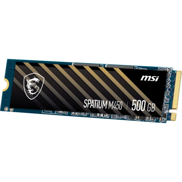 Фото - SSD-накопитель внутренний MSI 500GB M450 M.2 2280 PCIe 4.0 x4 NVMe 3D NAND TLC (S78-440K220-P83)