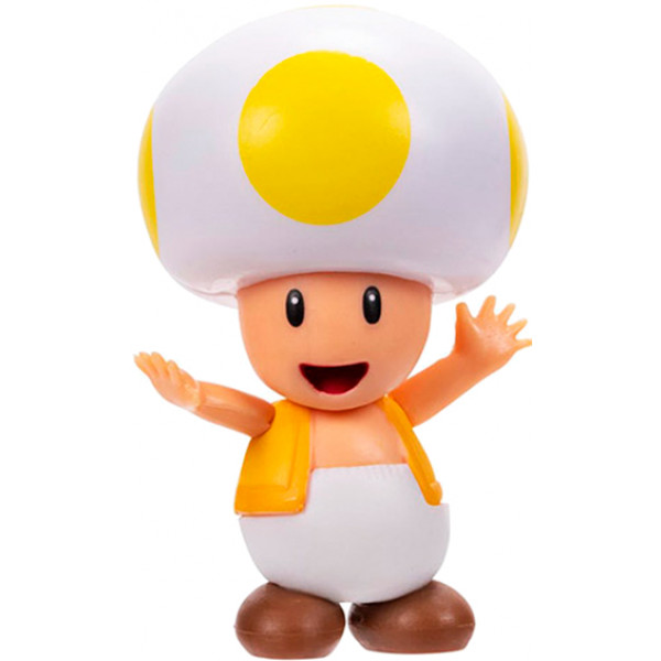 Фото - Набор игровых фигурок Super Mario ЖЕЛТЫЙ ТОАД (6 см) (41291i-GEN)