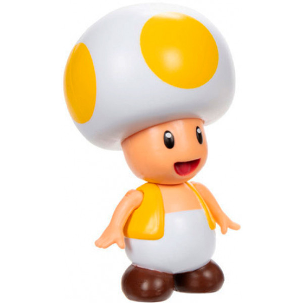 Фото - Набор игровых фигурок Super Mario ЖЕЛТЫЙ ТОАД (6 см) (41291i-GEN)