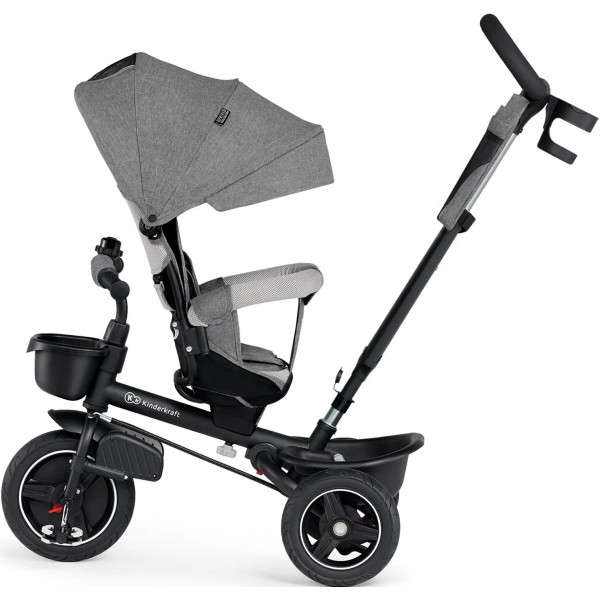 Фото - Трёхколёсный велосипед Kinderkraft Spinstep Platinum Grey (KRSPST00GRY0000)