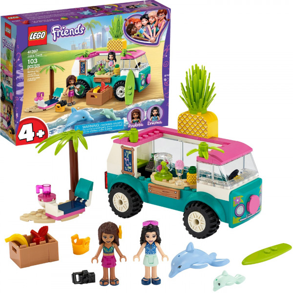 Фото - Конструктор LEGO Friends Фургон-бар для приготовления сока (41397)