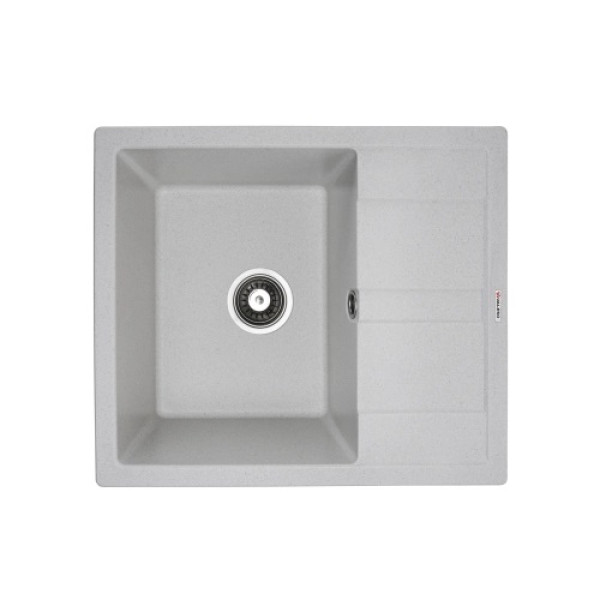 Фото - Мойка кухонная+смеситель VALESO ARIA 5851 белая в точку +56 B NESP белая в точку +Сифон 1041