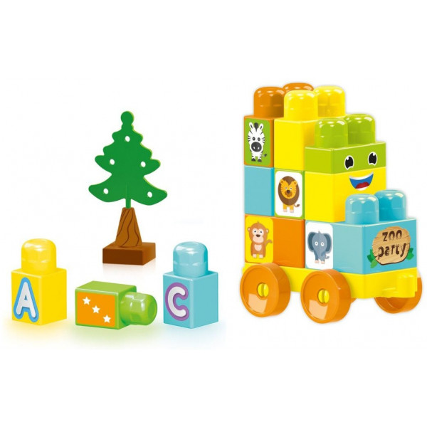 Фото - Пластиковый конструктор для малышей Wader ''Baby Blocks'' Мои первые кубики 30 шт. (41440)