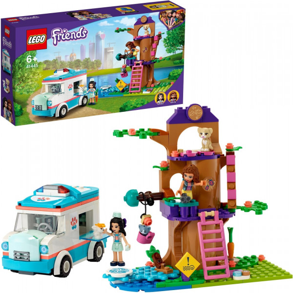 Фото - Конструктор LEGO Friends Машина скорой ветеринарной помощи (41445)