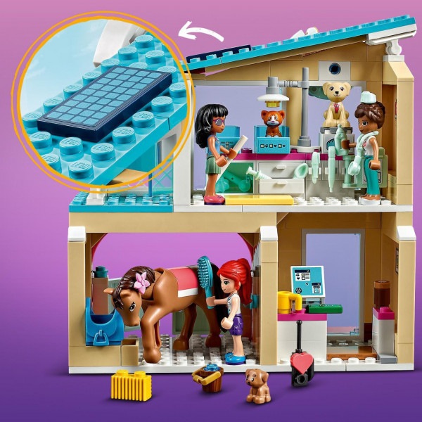 Фото - Конструктор LEGO Friends Ветеринарная клиника в Хартлейк-Сити (41446)