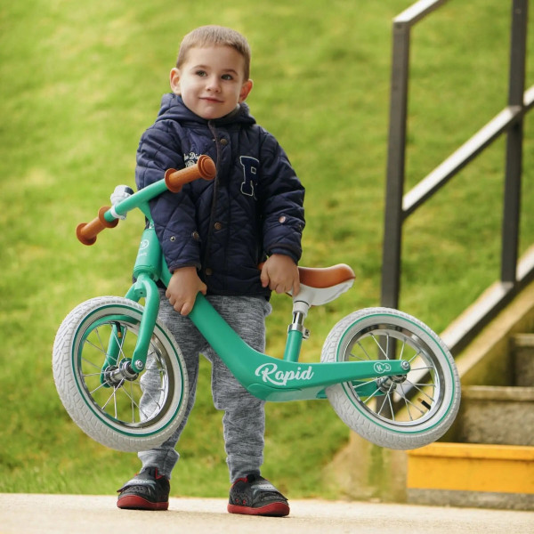 Фото - Беговел Kinderkraft Rapid Midnight Green (KKRRAPIGRE0000)
