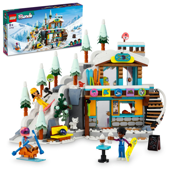 Фото - Конструктор LEGO Friends Праздничная горнолыжная трасса и кафе (41756)