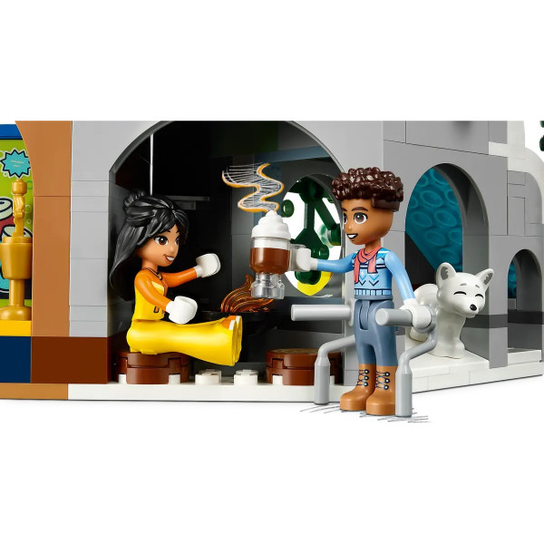Фото - Конструктор LEGO Friends Праздничная горнолыжная трасса и кафе (41756)