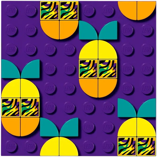 Фото - Конструктор LEGO DOTS Браслет и бирка для сумки «Неоновый тигр» (41945)