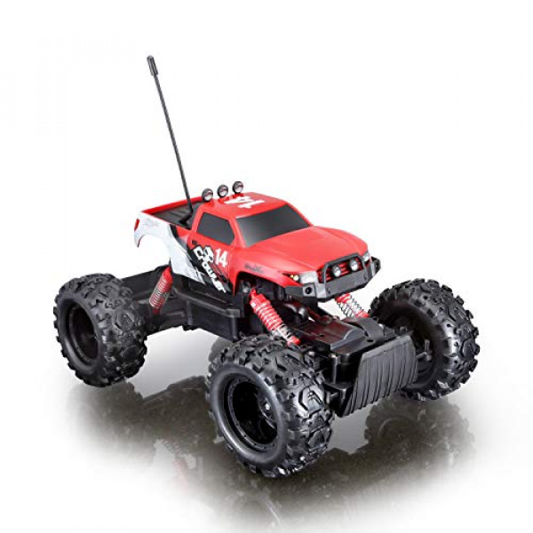 Фото - Радиоуправляемый автотранспорт Maisto Tech Tech Rock Crawler Red (81152 red)