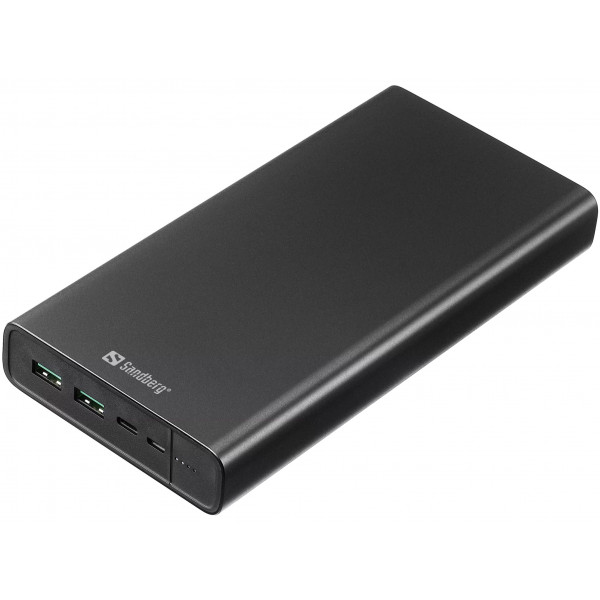 Фото - Батарея мобильная Sandberg PD 100W 5A 38400 mAh, 2хUSB Type-C OUT (420-63)