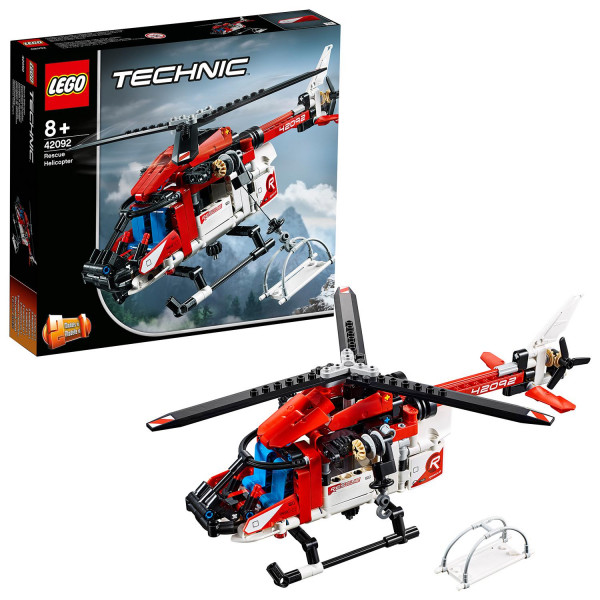 Фото - Конструктор LEGO Technic Спасательный вертолёт (42092)