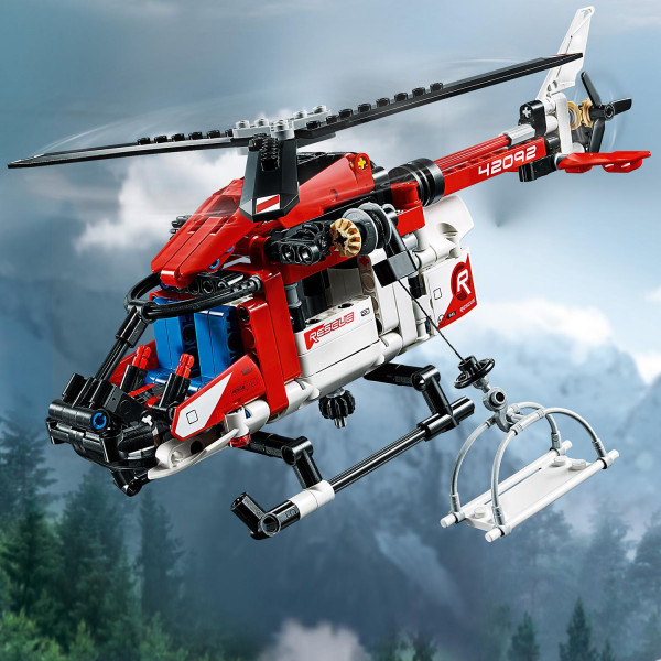 Фото - Конструктор LEGO Technic Спасательный вертолёт (42092)