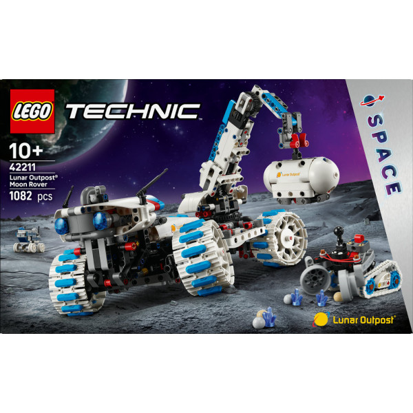 Фото - Конструктор LEGO  Technic Лунный ровер Lunar Outpost™. Космический корабль (42211)